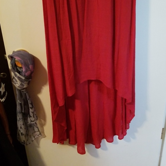 Red beaded dress size 8 - Picture 3 of 3